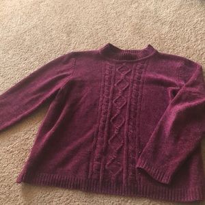 Vintage Alfred Dunner chenille sweater